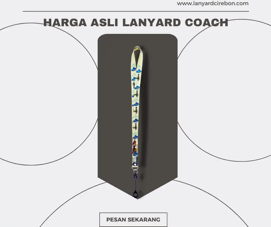 Harga Asli Lanyard Coach 2025 di Cirebon